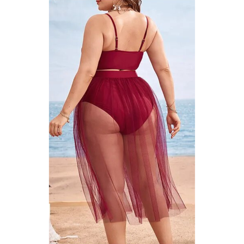 Conjunto Biquíni Plus SIze Fabíola