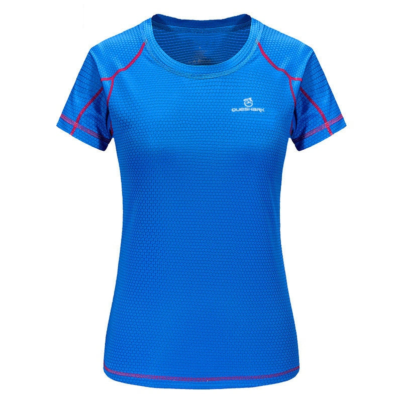 Camiseta Esportiva Feminina - Roupas Secagem Rápida - Moda Feminina