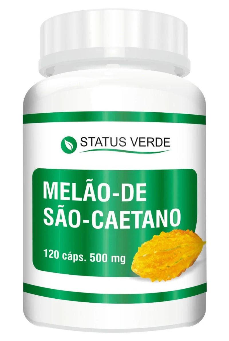 Melão de São Caetano 500 mg 60 Cáps Status Verde